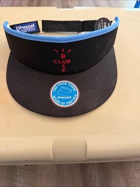 The Buck Club Imperial Tour Visor - New w/o tags